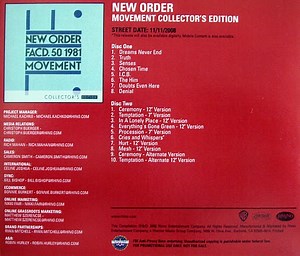 New Order - Movement