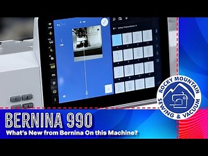 New Features on the Bernina 990!