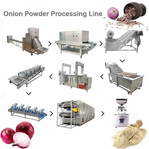 [Hot Item] Powder Grinding Business Onion Drying Machine Powder Packing Machine Onion Powder Making Machine