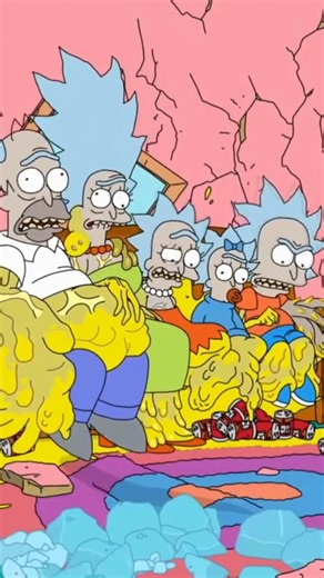 Simpsons, Rick and Morty e Gravity Falls Estão Conectados? #shorts #teoria