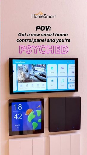 Aqara Smart Home Control Panel S1 Plus #interiordesign #apple #home #automation