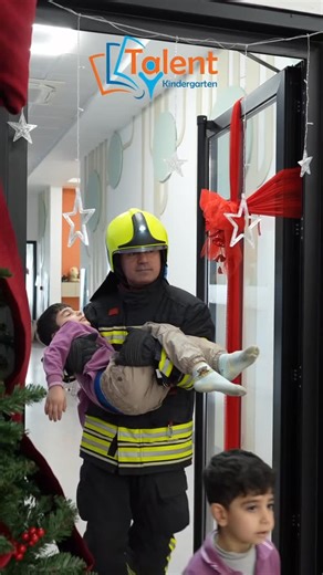 Talent kindergarten on Instagram‎: "During our fire safety lesson, the children learned what to do in a firefighting situation. We practiced staying calm, listening carefully, and moving safely to the exit. Our little learners also discovered how firefighters protect us and how important it is to follow safety instructions. 🚒🔥✨ Talent Kindergarten, a home of care, comfort and learning ‎(باخچەی تالێنت ماڵێکە بۆ ئارامی و ئاسودەیی منداڵ) ‎ناونیشان: ‎سلێمانی شەقامی سی مەتری ناو شاری خەونەکان ‎یان 