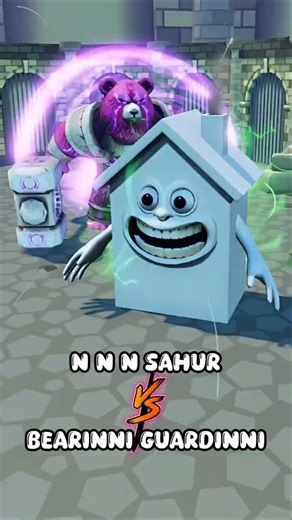 N N N Sahur Vs. Bearinni Guardinni in Brainrot Evolution!