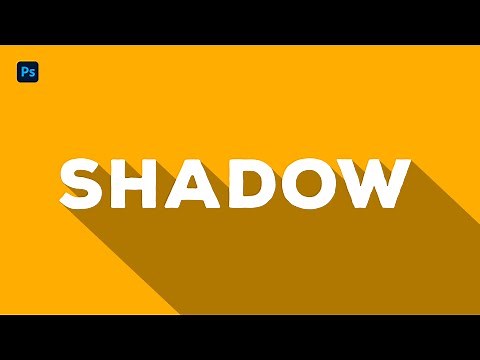 Create AMAZING Long Shadow Effects in Photoshop 2025
