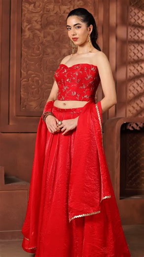 Agapi Clothing | Red that reflects confidence, elegance, and timeless festive charm ❤️✨ #agapi #ethinicwear #festivewear #trending #designer | Instagram