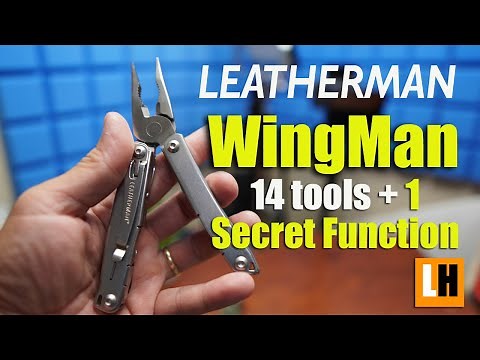 LEATHERMAN WINGMAN - A multi tool with a SECRET function you've never heard of!