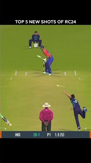 RC 24 NEW SHOTS ADD #cricketgame #cricket #gamer #bowling #india #batting