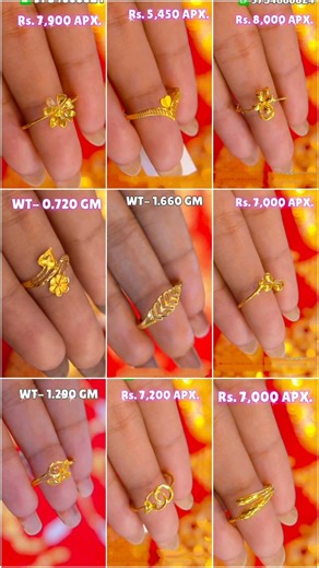 1 gram gold finger ring designs #shorts #ringdesign #goldring #latestdesignsbyruhi#viralshorts #gold