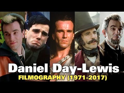 Daniel Day Lewis : Filmography (1971-2017)