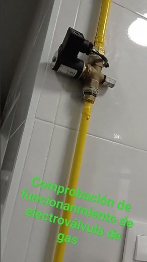 comprobación electroválvula de gas #instalación #pizzeria #puerto santa maría #gas #cocina