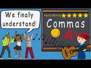 Comma Song Comma Usage and Comma Rules (New) GrammarSongs Melissa | Award Winning Comma Song Video