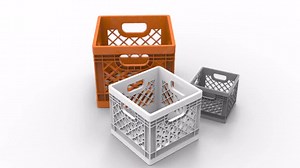 Mini Milk Crate 3d Print File - STL File - Mini Office Print - Etsy
