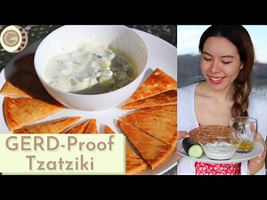 Gerd Friendly Greek Tzatziki Dip | Acid-Reflux Free| Easy to Make| Budget Friendly| Low Fat