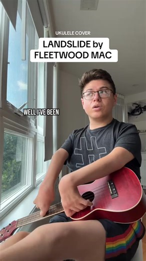 42K views · 4.1K reactions | How I Play Ukulele with a Disability: Landslide (Fleetwood Mac Cover) #UkuleleCover #Disability #FleetwoodMac | BRNDN DYLN | Facebook