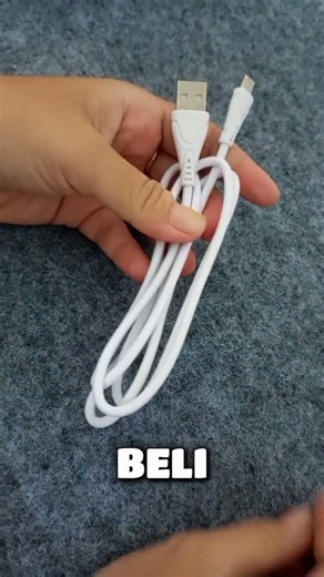 kabel micro usb seharga beli cilok #kabelusb #kabelcharger #kabelcasan