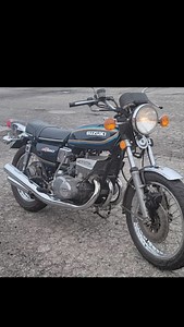 THE "OTHER TRIPLE" ...Still Smoke'n 1977 SUZUKI GT550 #suzuki #gt550 #2stroke #gt380 #gt750 #twostroke #70s #smoke | Pete's Classic Cycle