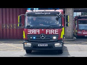 [H421!] Richmond pump ladder turning out to an emergency - LFB