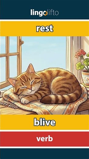 🇬🇧🇩🇰 rest - blive : learn English : Lad os lære engelsk : vocabulary builder