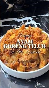 Ayam Goreng Telur ✨ #cooking #food #recipe