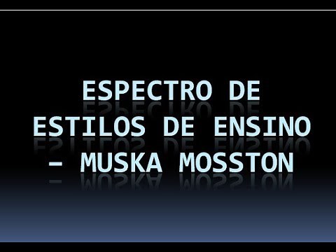 Teaching Styles - Muska Mosston