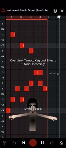 Keshin's Unused Loop (Yubin Niiku: The Postal Killer) Sound/Audio Tutorial and Recreated in BandLab