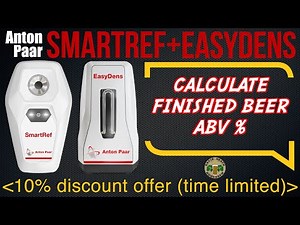 How To Calculate the ABV Of Finished Beer with Anton Paar Easy Dens & SmartRef Combo