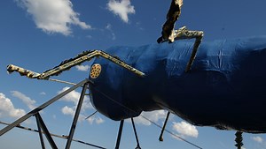 The Big Blue Bug stands out in RI. A British composer could take it international