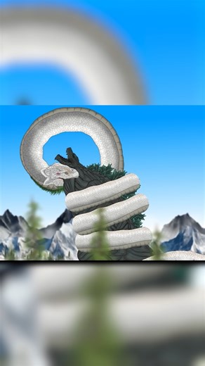 Most Dangerous Godzilla Villain | Godzilla vs Mega Snakes #monsterverse #godzilla #shorts