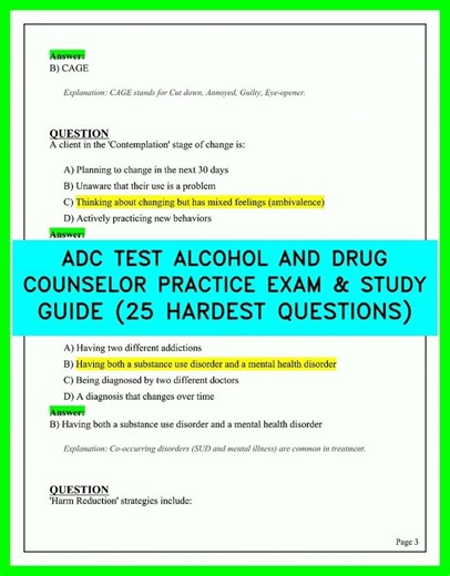 Stop Failing the ADC Test: 25 Toughest Counselor Exam Questions Explained for 2026