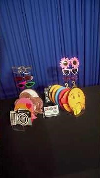 5 prop table tips for your Photo Booth setup #photobooth #props #photoboothprops #socialbooth