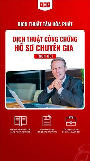 ✨ DỊCH THUẬT HỒ SƠ CHUYÊN GIA UY TÍN - CHUẨN XÁC! | Dịch thuật Tâm Hòa Phát