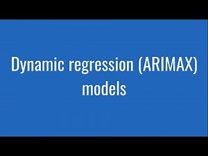 9.1: Dynamic regression (ARIMAX) models