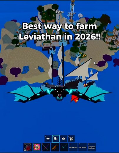 Best Strategies to Farm Leviathan in Blox Fruits