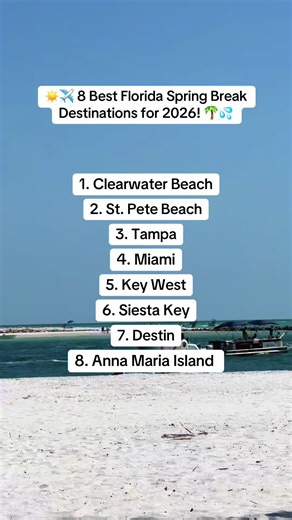 8 Best Florida Spring Break Destinations for Families