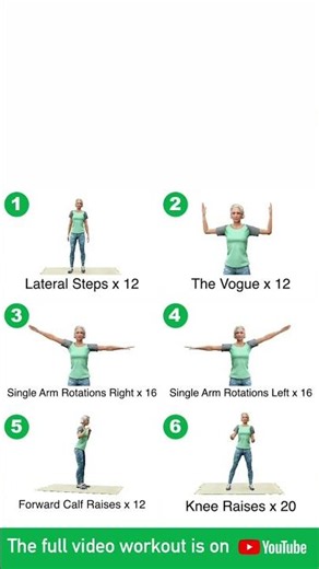 15 Min Senior Workout: Quick Full Body Exercise at Home
