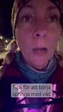 Enkelt tips för att börja träna på att springa med vikt i löparrygga som inte ens känns som träning