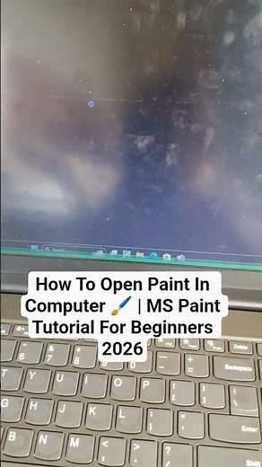 Open Paint In Windows Computer Step By Step