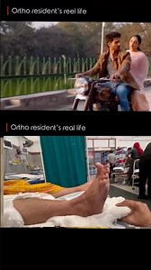 Ortho Residency: Reel vs Reality 🦴!Ortho Resident Edition #doctor #orthopedics #surgeon #residency