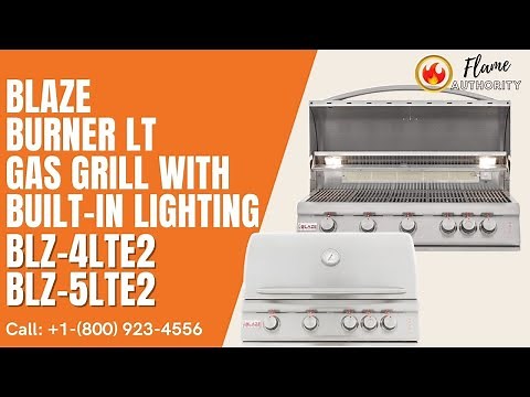 Blaze 4/5 Burner LTE Gas Grill with Built-in Lighting BLZ-4LTE2 BLZ-5LTE2