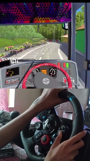A DRIVE WITH BELLARI HOLIDAYS 🚌🔥 | WITH LOGITECH G29 + SHIFTER | ZONE OF GAMING | SHORT