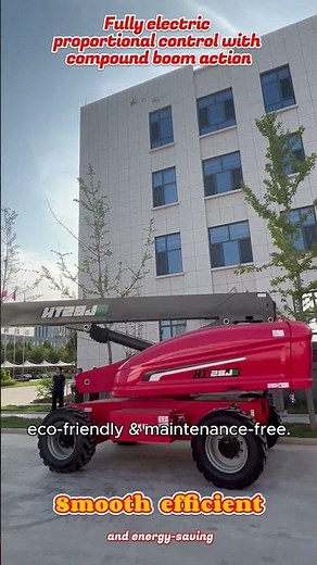 Unveiling the 28M Electric Telescopic Boom Lift: High-Capacity, Zero-Emission Aerial Work Platform