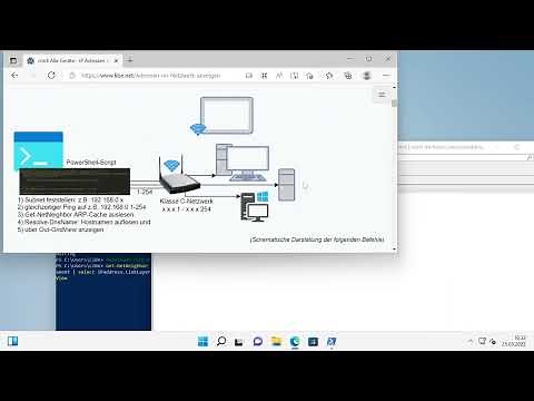 IP Adressen im Netzwerk anzeigen - ganz ohne Tools