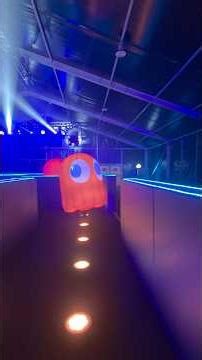 PAC MAN MAZE IRL! #pacman