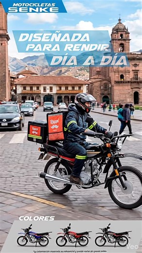 Cuando cada trayecto cuenta, necesitas una moto que responda. La SENKE SK125-2A es una moto de trabajo diseñada para rendir día a día: económica, resistente y confiable. Ideal para largas jornadas, entregas y recorridos constantes en la ciudad. Porque tu esfuerzo merece una moto que no te falle. 🔴 ¡Cotiza aquí y vive la experiencia que te dará SENKE! 🔴 Para una atención personalizada: 📱 941 320 238 #senkemotosperu #senke #motos #moteros #trabajo