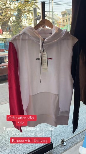 Tommy jeans cotton fleece hoodies Size xs s m Rs3000with delivery #theabhuboriginal #OOTD #sanidevmandir #oppsite #creatorsearchinsight