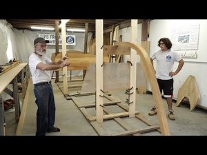 Building the 23' V-Bottom Skiff - Episode 3: Building the stem and molds