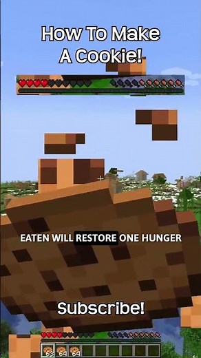 How To Make A Cookie In Minecraft!