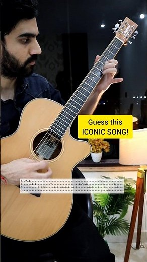 Iconic Hindi Love Song 🔥 - Impress Anyone ❤️ - Super Easy Guitar Tabs - #churakedilmera #shorts