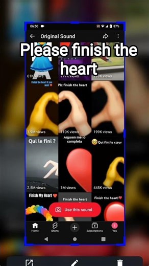 please finish the heart