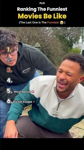 Ranking the Funniest Movies Be Like Moments 🎬😂